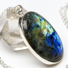 Load image into Gallery viewer, Labradorite Necklace