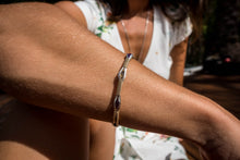 Load image into Gallery viewer, Smokey Quartz and Amethyst Bracelet