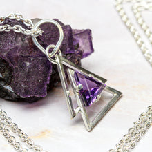 Load image into Gallery viewer, Trinity: Amethyst Pendant