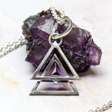 Load image into Gallery viewer, Trinity: Amethyst Pendant