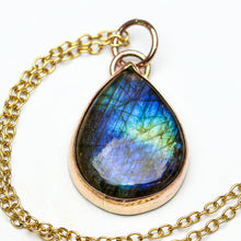 Load image into Gallery viewer, Labradorite In Gold