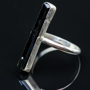 Tourmaline and Sterling Silver Ring