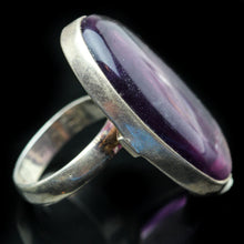 Load image into Gallery viewer, Fluorite and Sterling Ring- Size 7
