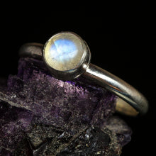 Load image into Gallery viewer, Goddess Light: Rainbow Moonstone Rings