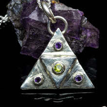 Load image into Gallery viewer, Wandering Soul: Triforce Pendant