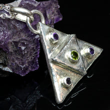 Load image into Gallery viewer, Wandering Soul: Triforce Pendant