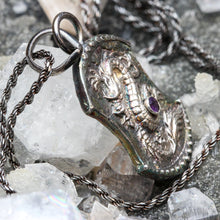 Load image into Gallery viewer, Dragon dog tag pendant (medium)