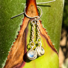 Load image into Gallery viewer, Rainbow Moonstone Earrings