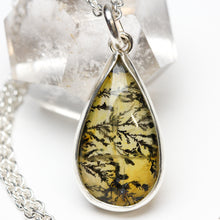Load image into Gallery viewer, Earth Inside: Dendritic Agate Pendant
