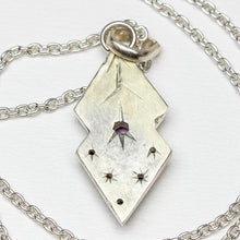 Load image into Gallery viewer, Amethyst and Spinel Pendant