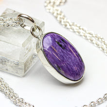 Load image into Gallery viewer, Charoite Pendant