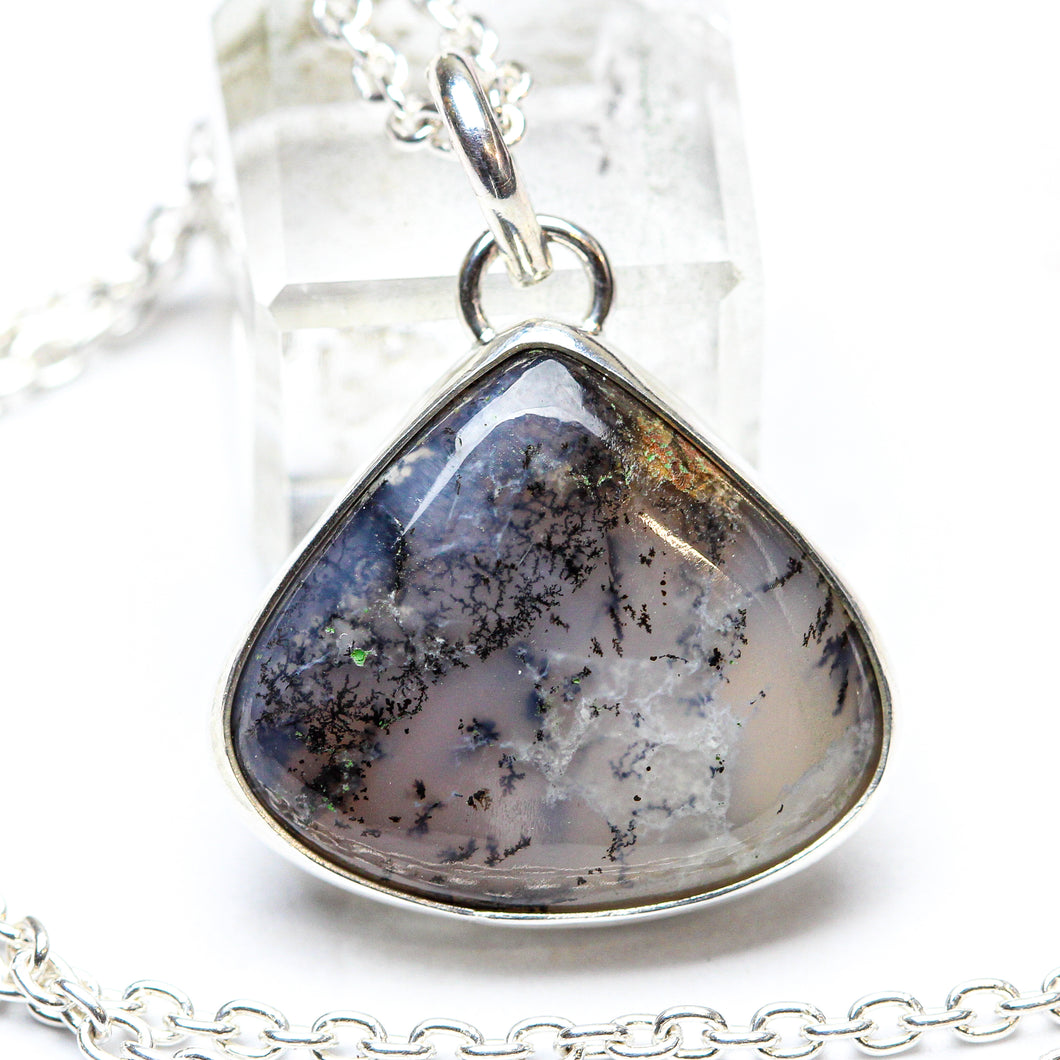 Dendritic Agate Pendant