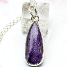 Load image into Gallery viewer, Starry Night: Charoite Pendant