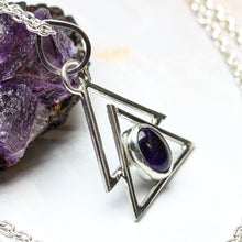 Load image into Gallery viewer, Tranquility: Amethyst Pendant