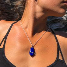 Load image into Gallery viewer, Lapis Necklace of Truth