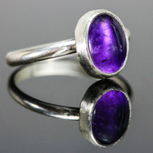 Load image into Gallery viewer, Hope : Amethyst and Sterling Silver Ring