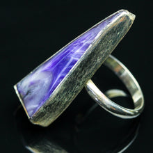 Load image into Gallery viewer, Magic: Charoite  Ring-Size 5.5