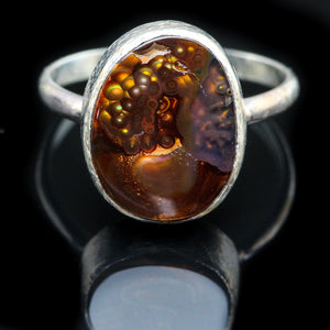 Eternal Color: Fire Agate Ring- Size 7