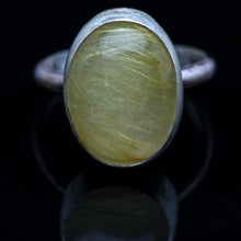 Load image into Gallery viewer, Angel Hair: Rutilated Quartz  Ring - Size 7