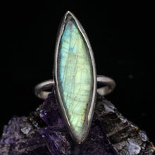 Load image into Gallery viewer, Dragon Scales: Labradorite Ring- Size 6.5