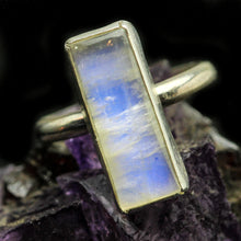 Load image into Gallery viewer, Rainbow Moonstone  Ring- Size 5.5