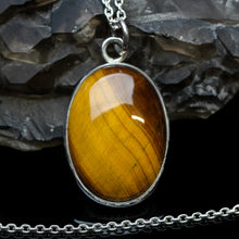 Load image into Gallery viewer, Courage: Tigers Eye Necklace