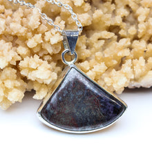 Load image into Gallery viewer, Sugilite and Sterling Pendant