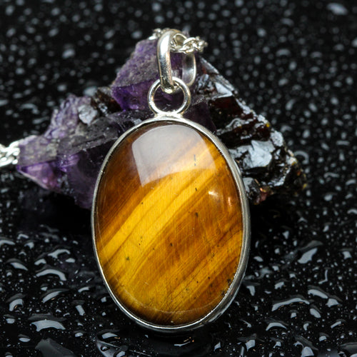 Courage: Tigers Eye Necklace