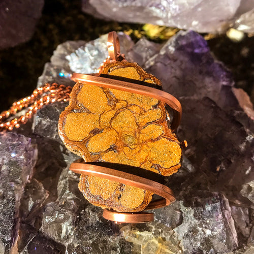Ayahuasca and Copper Necklace